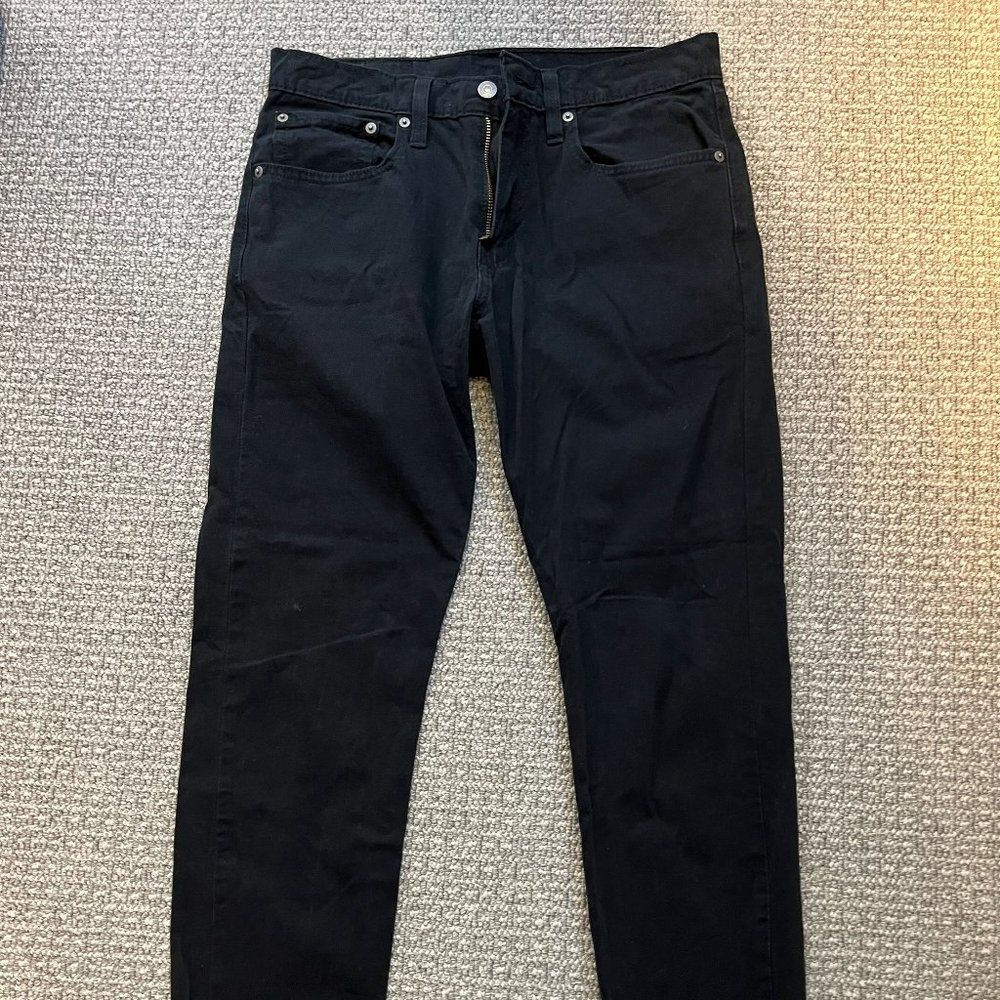 Levi's 512 Jean Black 31x32
